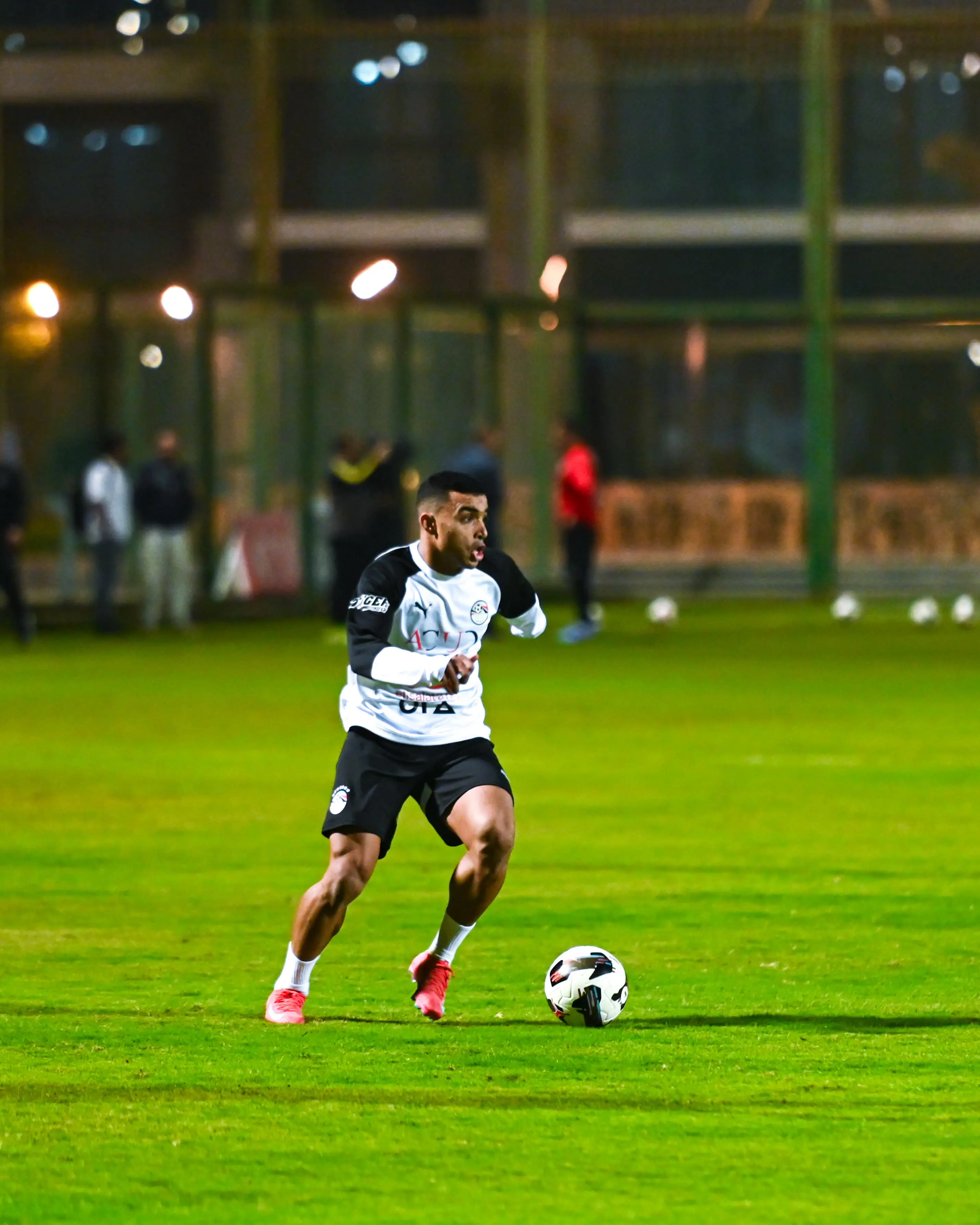 تدريبات منتخب مصر المشارك في كأس العرب قبل السفر إلى قطر