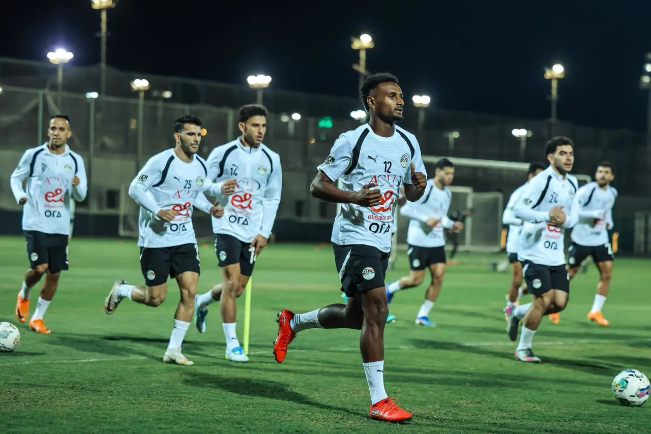 منتخب مصر يخوض ثالث  تدريباته بمركز المنتخبات الوطنية استعدادا لوديتي السعودية و إسبانيا 