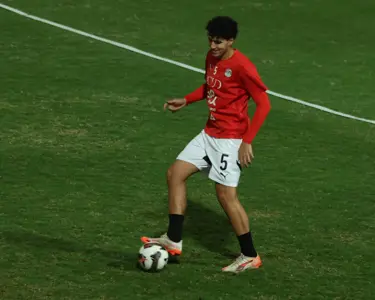 تدريب منتخب مصر المشارك في كأس العرب استعدادًا لمواجهتي الجزائر