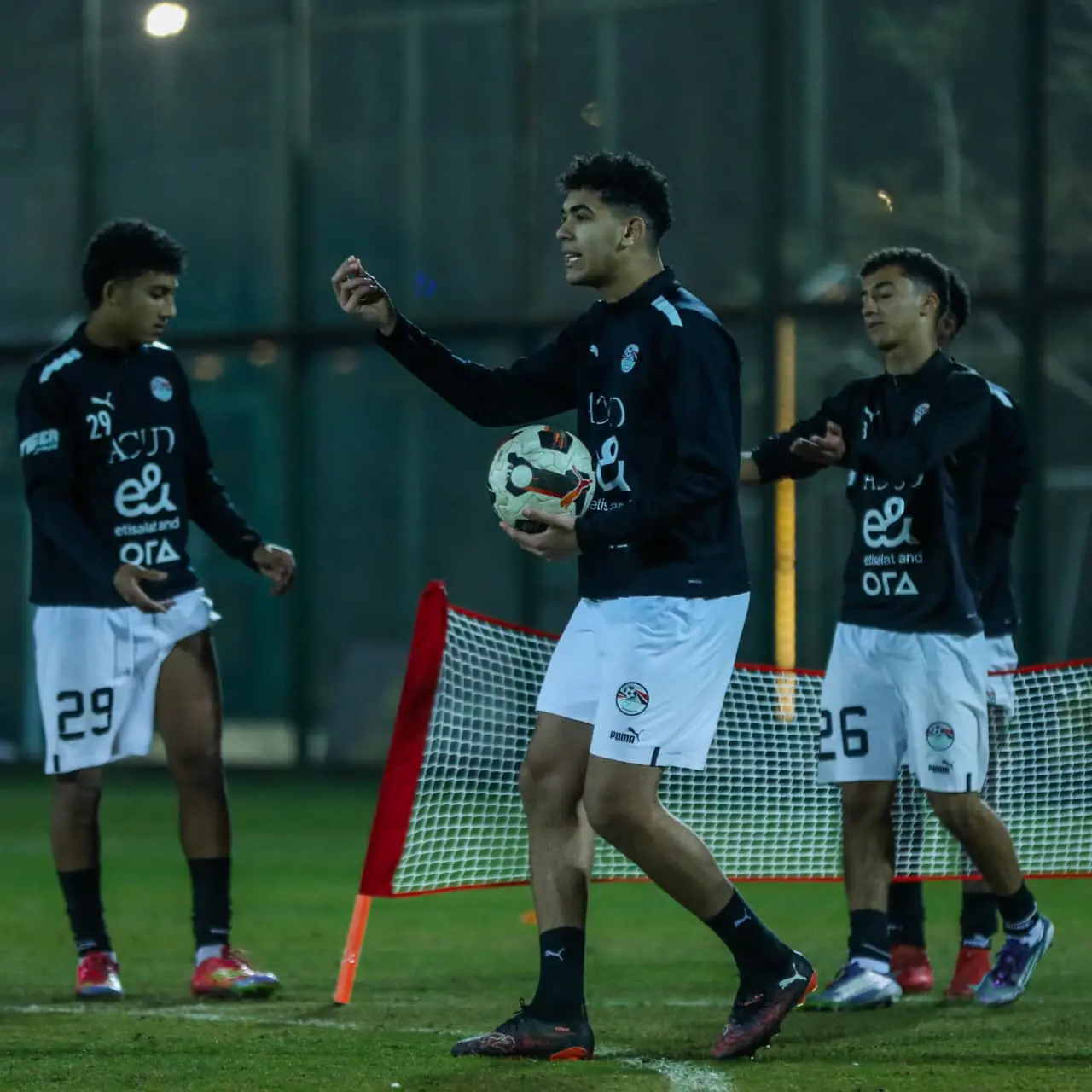 تدريبات منتخب مصر للناشئين