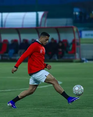 منتخب مصر يخوض آخر  تدريباته قبل مواجهة السنغال