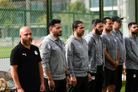 بالصور منتخب الشباب يتعادل سلبياً مع الجزائر في الودية الثانية
