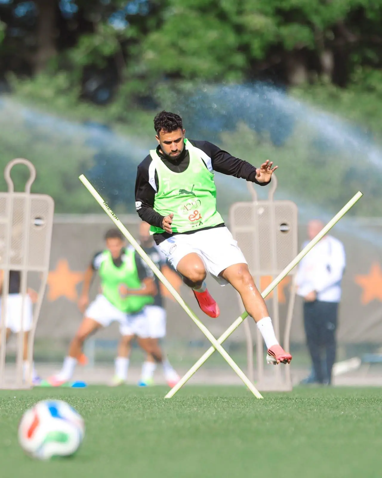 منتخب مصر يواصل تدريباته استعداداً لودية البرازيل  