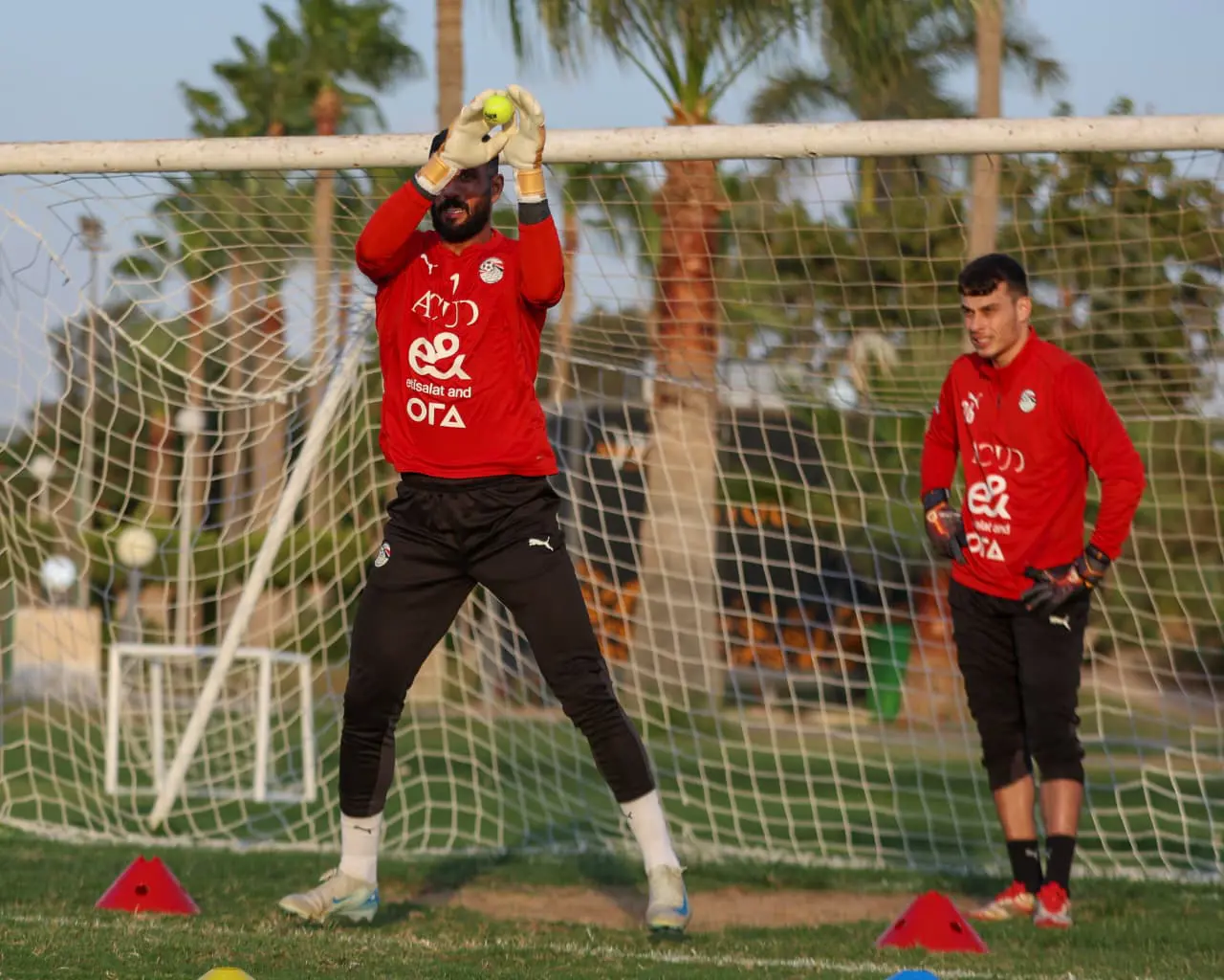 منتخب مصر المشارك في كأس العرب يختتم استعداداته لمواجهة تونس غداً