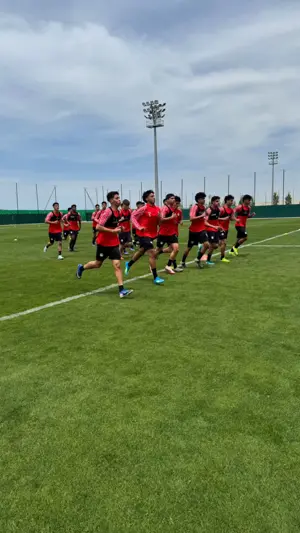 بالصور: تدريبات منتخب الناشئين في المغرب استعدادا لكأس أفريقيا