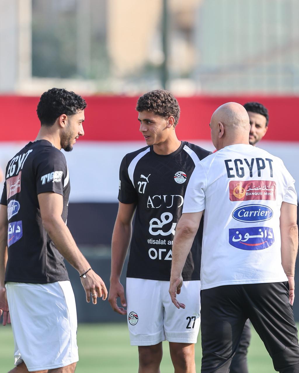 بالصور: منتخب مصر يواصل تدريباته استعدادا لروسيا بحضور مرموش وعبد الكريم