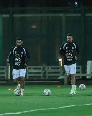 أول تدريبات منتخب مصر استعدادا للسعودية وإسبانيا