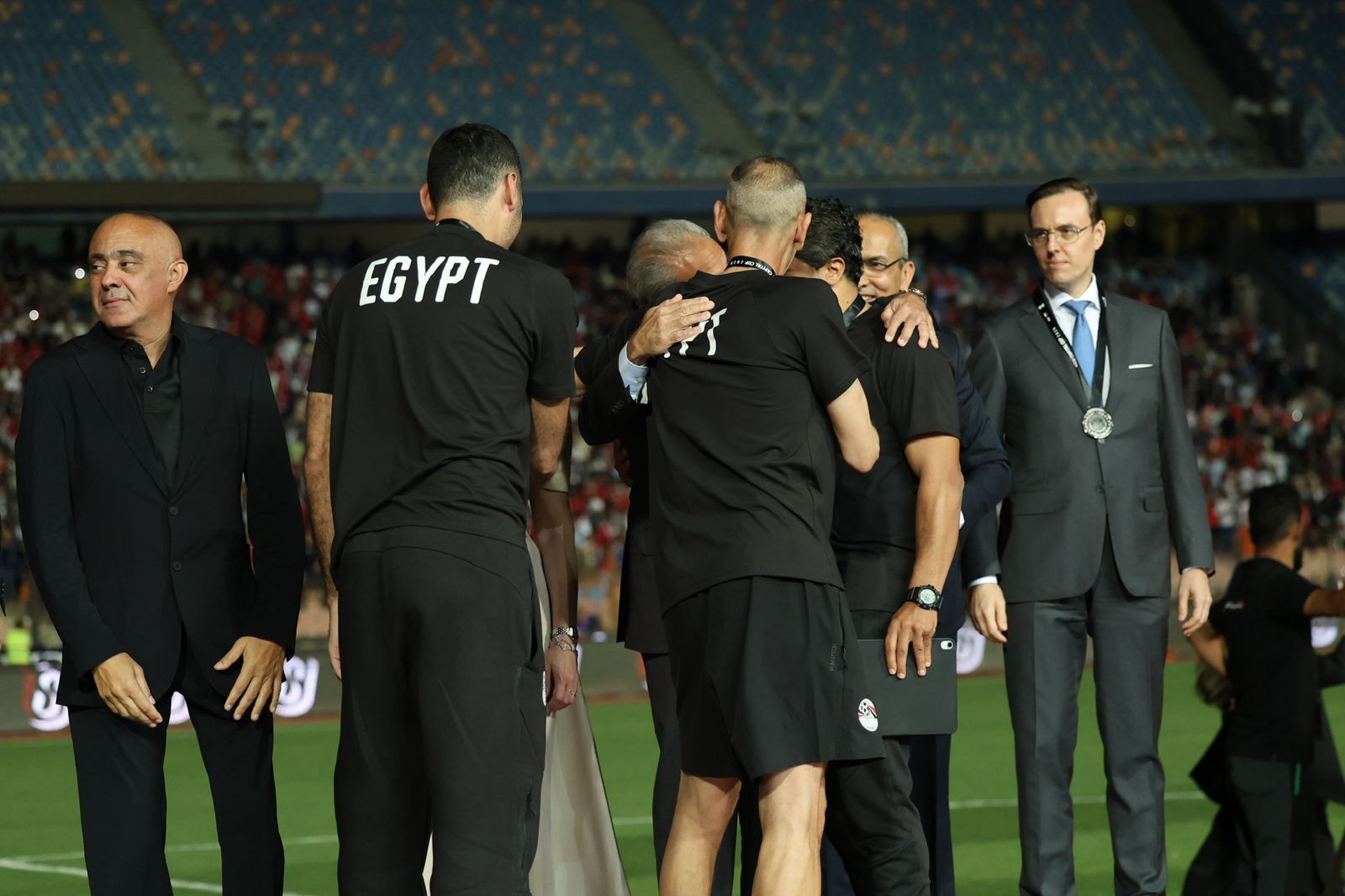 الوزارة والاتحاد.. دعم لا نهائي للمنتخب لتحقيق طموحات جماهير مصر في كأس العالم