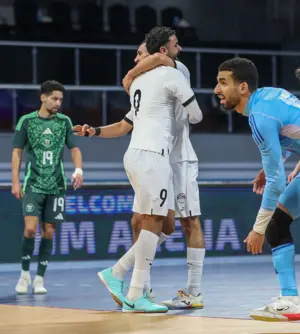 بالصور: منتخب مصر لكرة الصالات يفوز على نظيره الجزائري (4 - 1) وديا