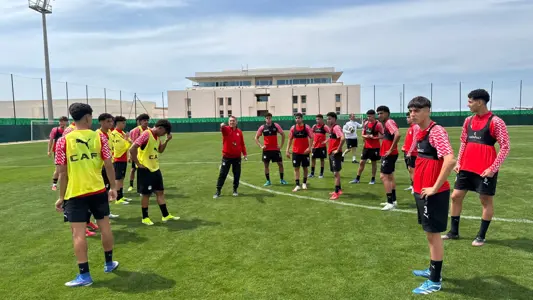 بالصور: تدريبات منتخب الناشئين في المغرب استعدادا لكأس أفريقيا