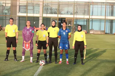 منتخب مصر للكرة النسائية  يفوز على تونس ودياً بركلات الترجيح 