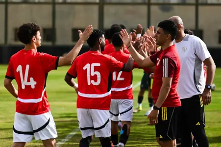 بالصور منتخب الشباب يتعادل سلبياً مع الجزائر في الودية الثانية