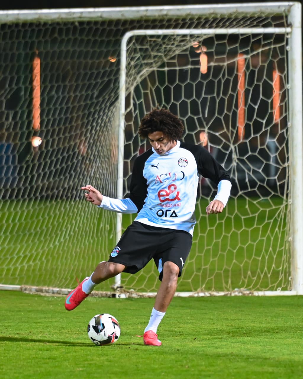 منتخب مصر المشارك في كأس العرب يختتم تدريباته قبل السفر للدوحة