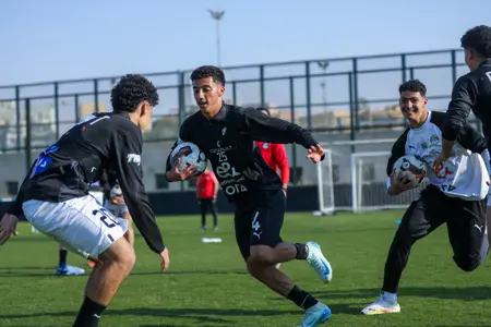 تدريب منتخب الناشئين استعدادا لكأس أفريقيا