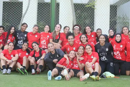 بالصور: تدريب منتخب السيدات
