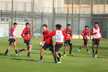 التدريب الأخير لمنتخب مصر 2009 قبل السفر إلى  بطولة الأمم الأفريقية