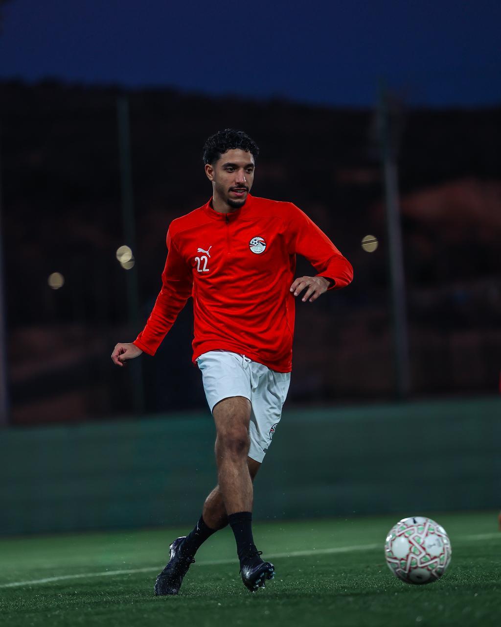 منتخب مصر يواصل تدريباته استعداداً لمواجهة كوت ديفوار