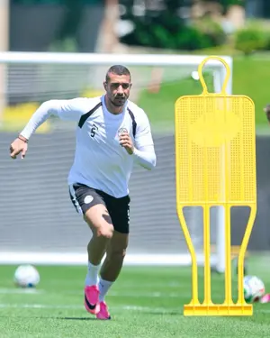 بالصور.. منتخب مصر يواصل استعداداته لمواجهة بلجيكا