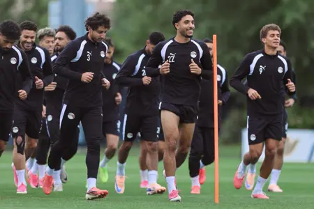 بالصور..منتخب مصر يواصل تدريباته بسبوكين استعداداً لأستراليا.. وعودة صلاح وفتحي