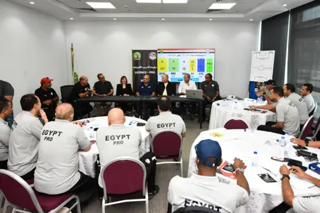 أبو ريدة يفتتح فعاليات رخصة التدريب pro في نسختها الأولى  بمصر 