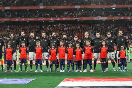 بالصور .. منتخب مصر يتعادل مع إسبانيا بعد أداء رائع