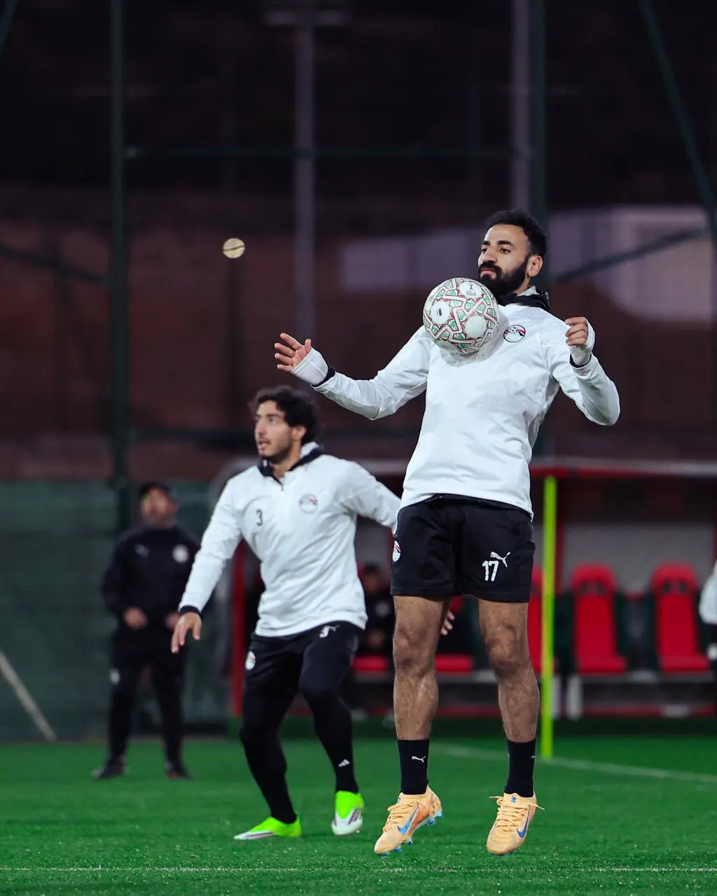 منتخب مصر يواصل تدريباته قبل مواجهة كوت ديفوار