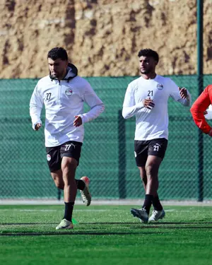 منتخب مصر يبدأ استعداداته لمواجهة جنوب أفريقيا 