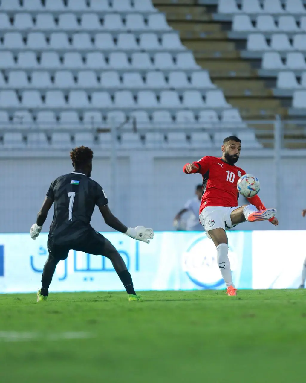 منتخب مصر يهزم جيبوتي بثلاثية ويتأهل لمونديال 2026