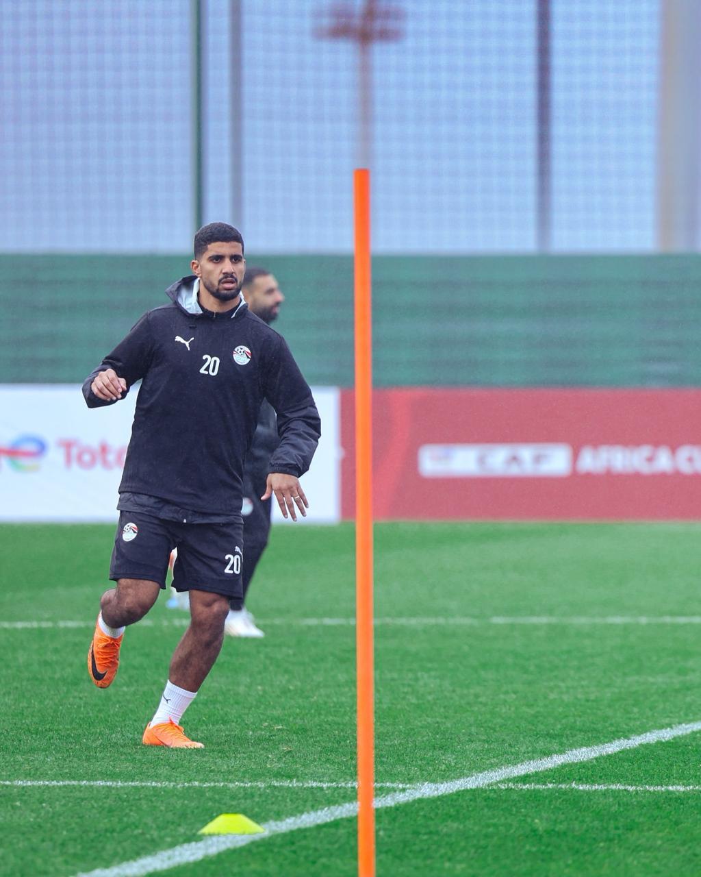 منتخب مصر يواصل تدريباته استعدادا لمواجهة جنوب افريقيا بكأس الأمم الأفريقية 