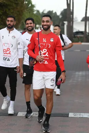 منتخب مصر المشارك في كأس العرب يواصل تدريباته استعدادًا لمواجهة المغرب وديًا
