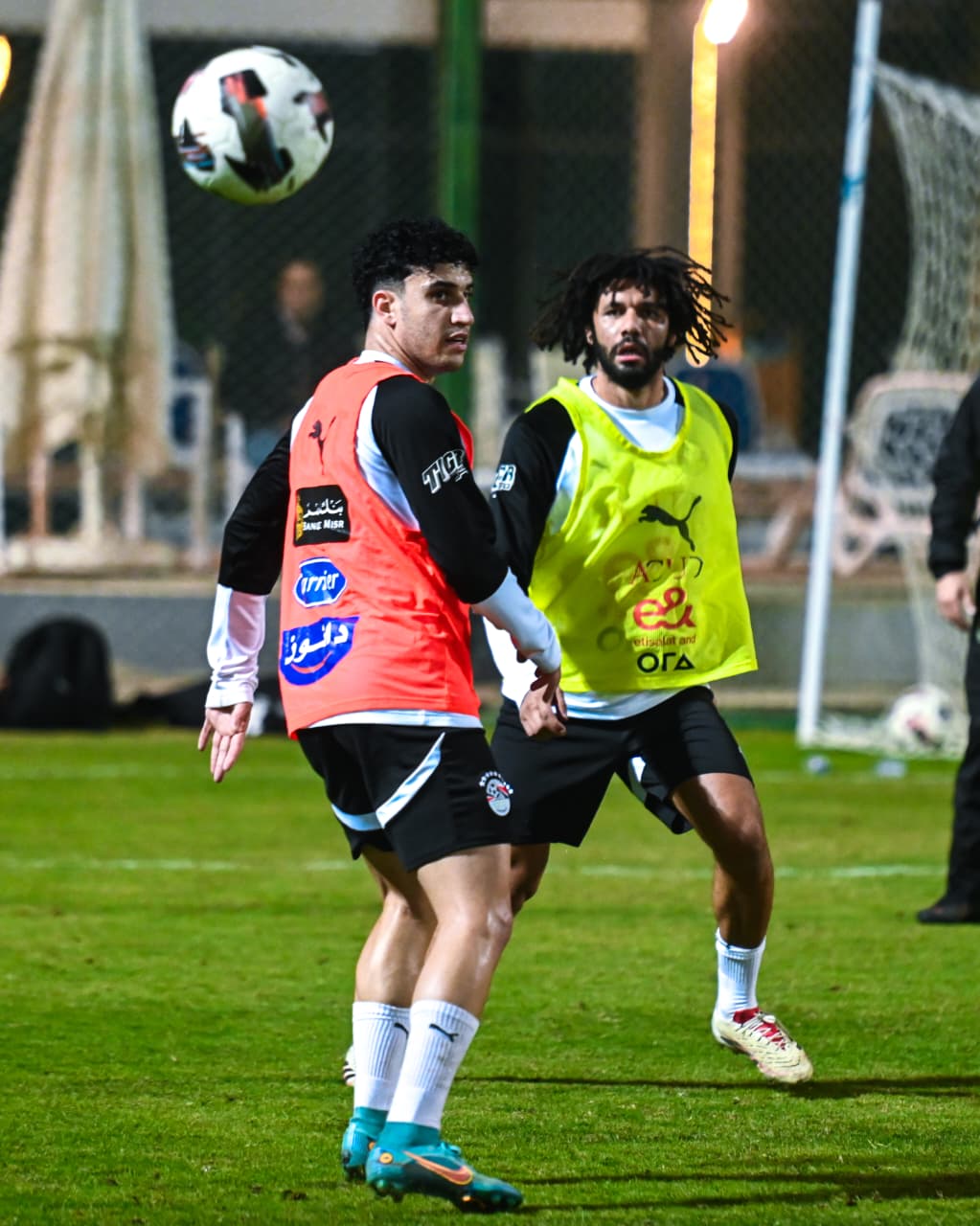 منتخب مصر المشارك في كأس العرب يختتم تدريباته قبل السفر للدوحة