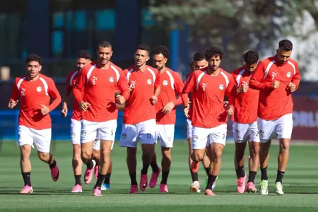 بالصور.. منتخب مصر يختتم تدريباته بفانكوفر استعداداً لمواجهة نيوزيلندا