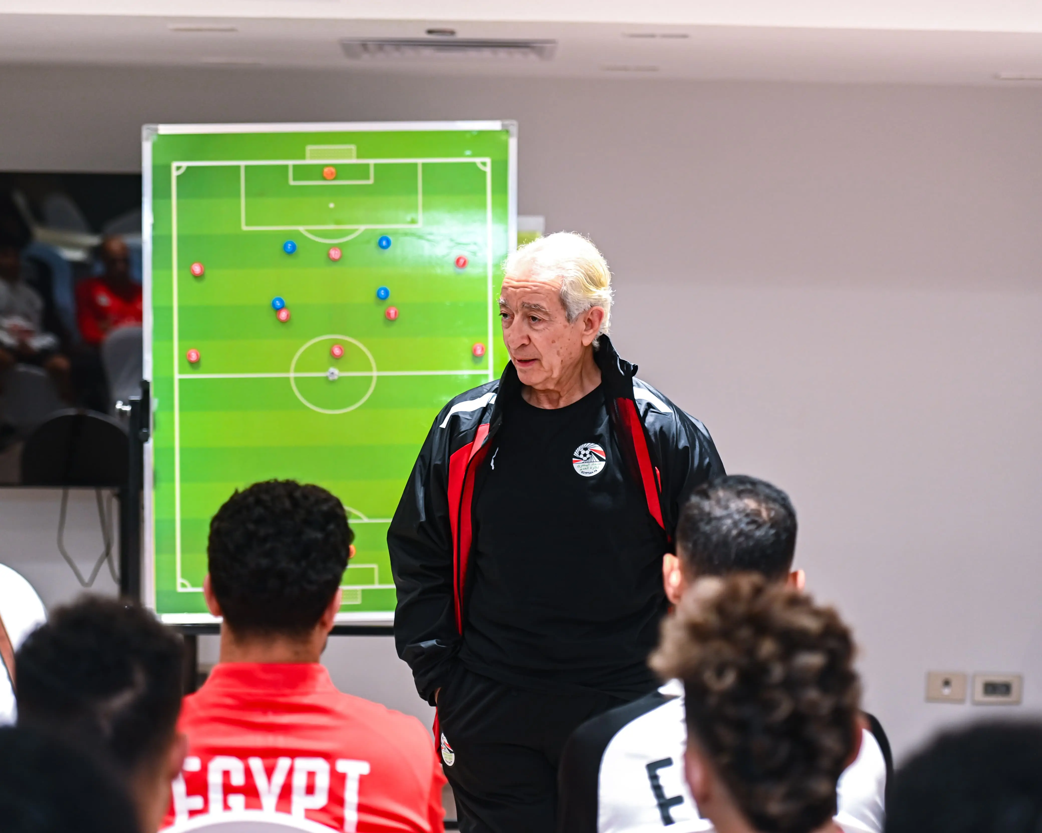 تدريبات منتخب مصر المشارك في كأس العرب قبل السفر إلى قطر