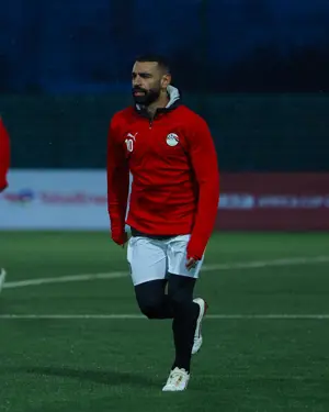 منتخب مصر يخوض آخر  تدريباته قبل مواجهة السنغال