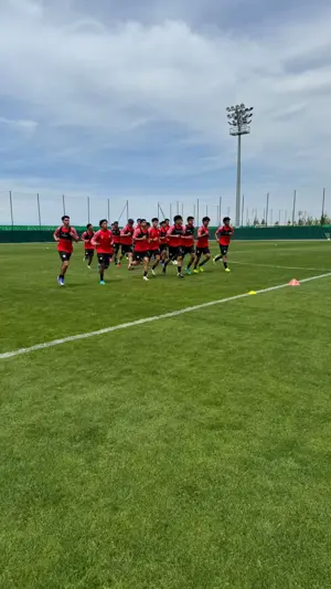 بالصور: تدريبات منتخب الناشئين في المغرب استعدادا لكأس أفريقيا