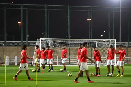 التدريب الأخير لمنتخب مصر تحت 17 سنة قبل مواجهة هايتي