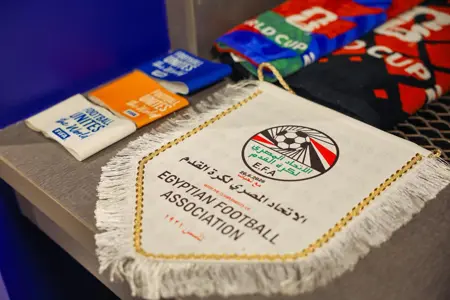 بالصور.. غرفة ملابس منتخب مصر قبل مواجهة أستراليا في دور ال32 بالمونديال