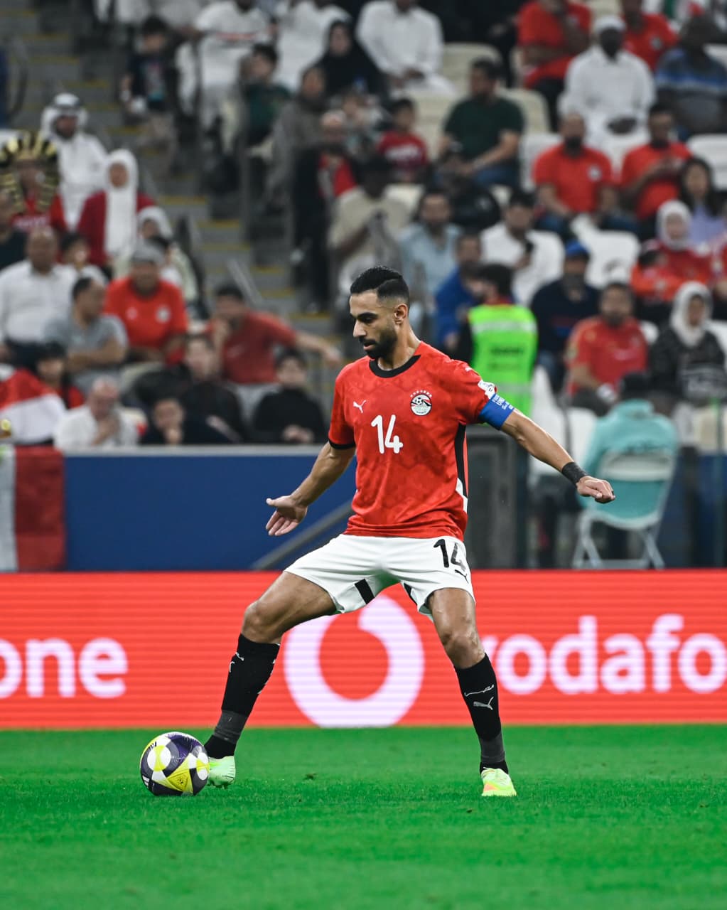 منتخب مصر المشارك في كأس العرب يفتتح مشواره بالتعادل مع الكويت