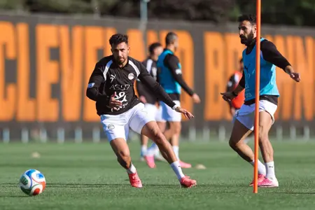 بالصور: المنتخب الوطني يخوض تدريبه الثاني في أوهايو استعداداً لودية البرازيل 