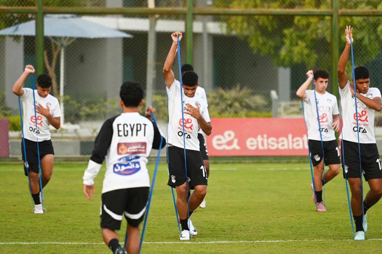 المنتخب الوطني تحت 17 عاماً يختتم استعداداته قبل السفر إلى قطر