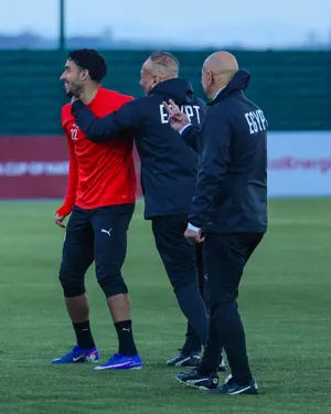 منتخب مصر يخوض آخر  تدريباته قبل مواجهة السنغال
