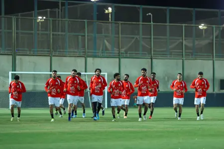 منتخب مصر يخوض ثاني  تدريباته بمركز المنتخبات الوطنية استعدادا لوديتي السعودية و إسبانيا 