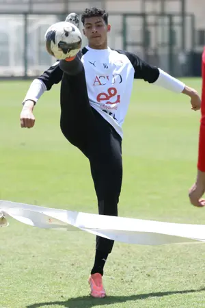 بالصور: منتخب الناشئين يواصل استعداداته لكأس الأمم الأفريقية