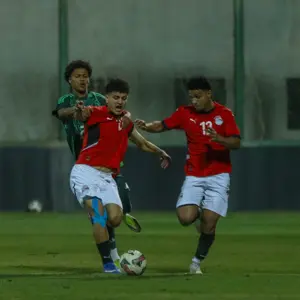 صور تعادل منتخب الشباب امام الجزائر وديا 