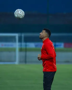 منتخب مصر يخوض آخر  تدريباته قبل مواجهة السنغال