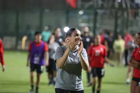 منتخب مصر للكرة النسائية  يفوز على تونس ودياً بركلات الترجيح 