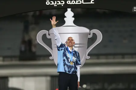 بالصور: مراسم تتويج بيراميدز بكأس مصر