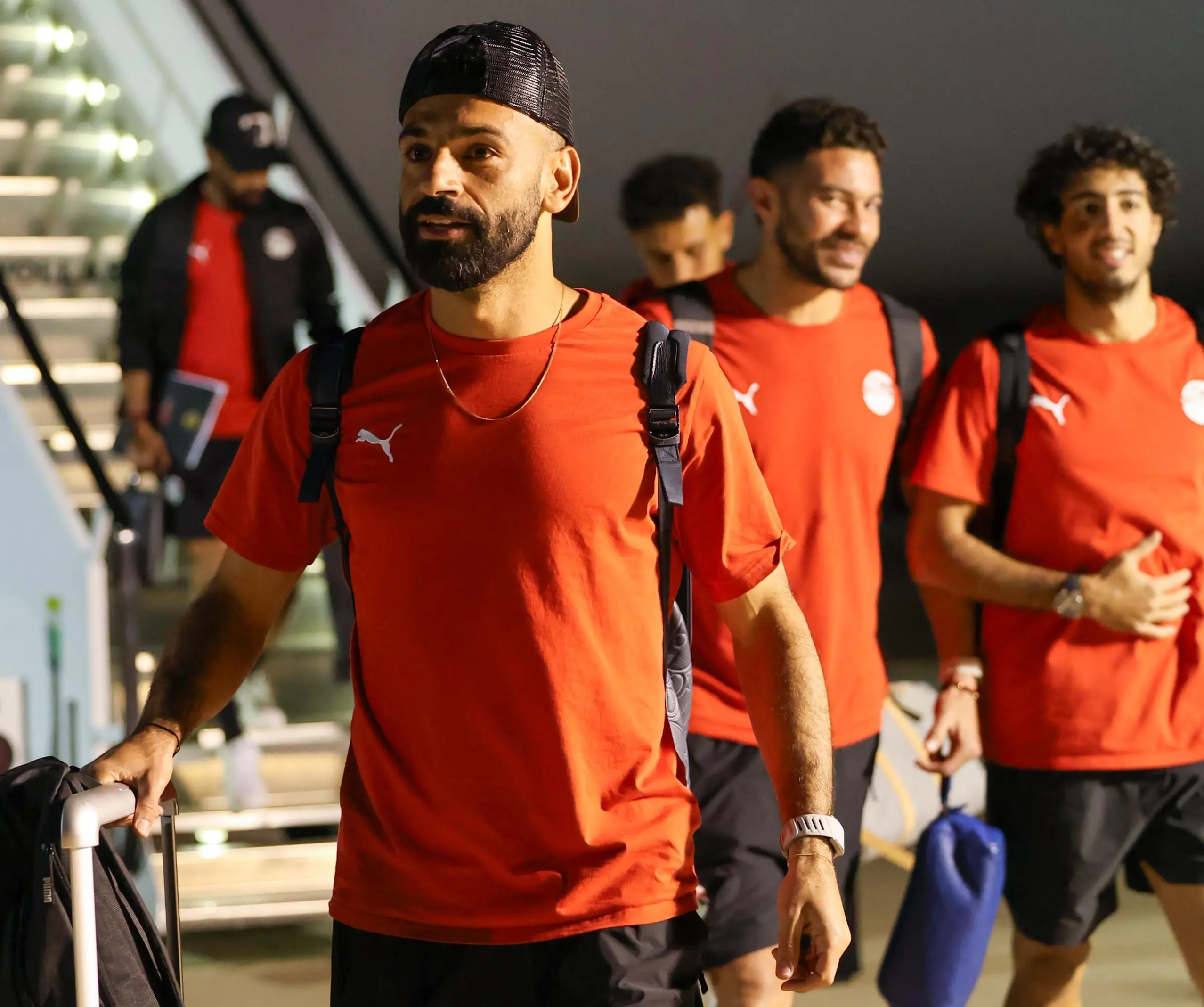 بالصور.. بعثة منتخب مصر تصل إلى دالاس استعداداً لمواجهة أستراليا 
