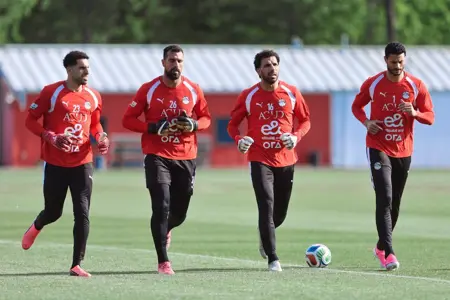 بالصور: المنتخب الوطني يخوض تدريبه الثاني في أوهايو استعداداً لودية البرازيل 