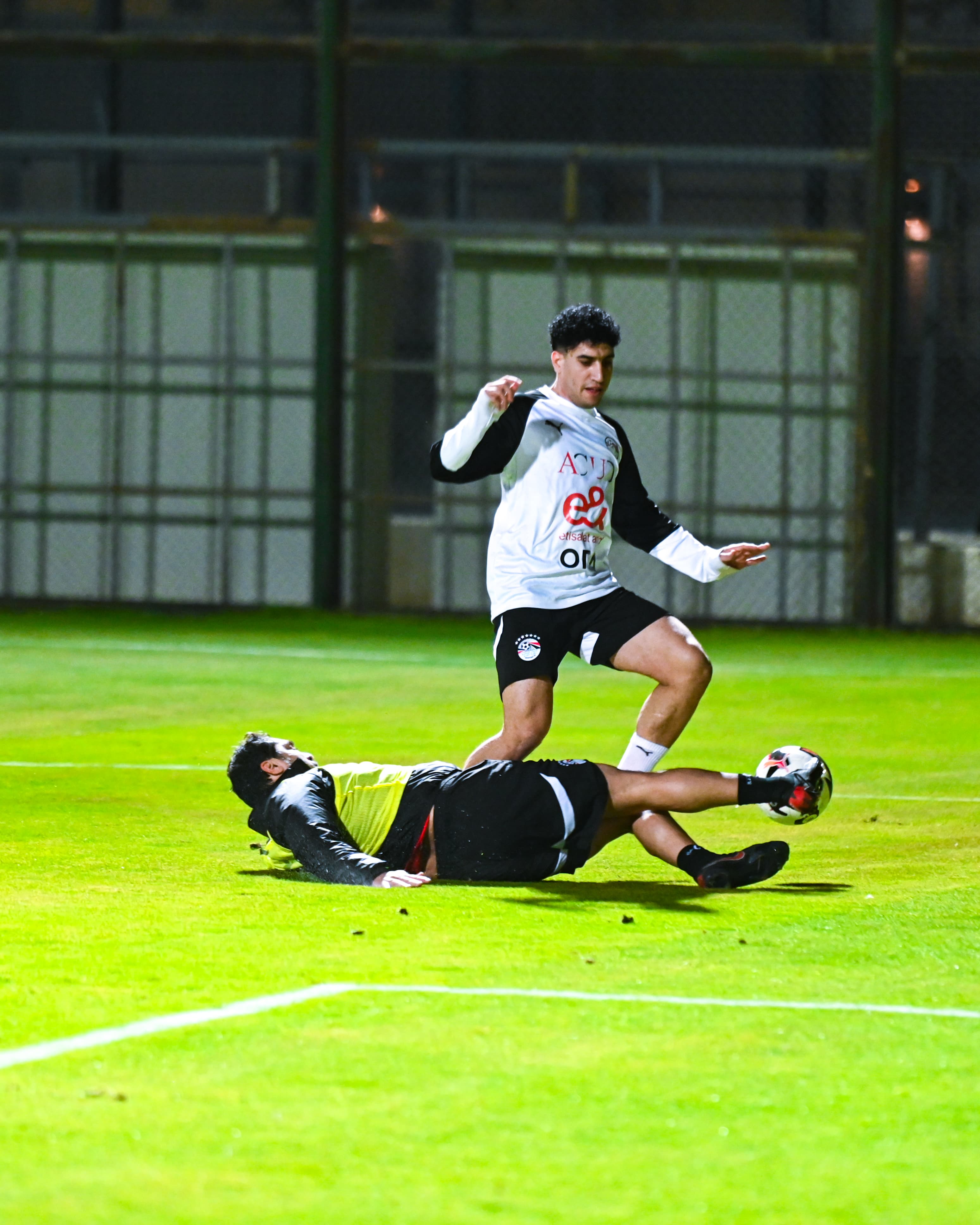 تدريبات منتخب مصر المشارك في كأس العرب قبل السفر إلى قطر